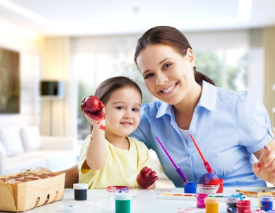 After school baby care supporting working parents and reducing childcare stress