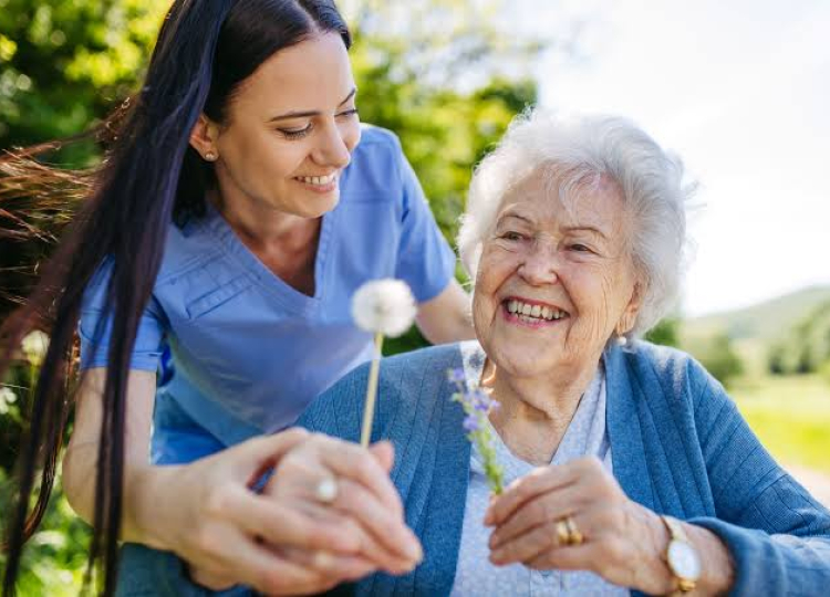 Elder companion service in Dubai providing compassionate non-medical support and companionship for seniors