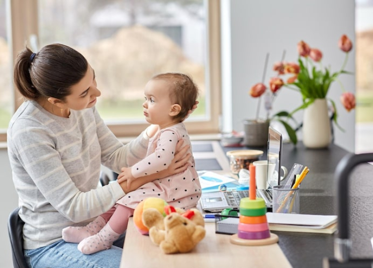 Part-time nanny in Dubai providing personalised childcare at home